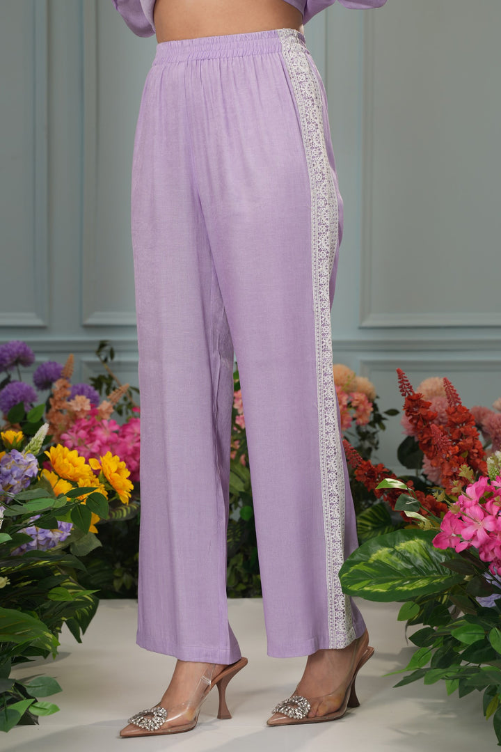 Lovebug Pants - Lilac