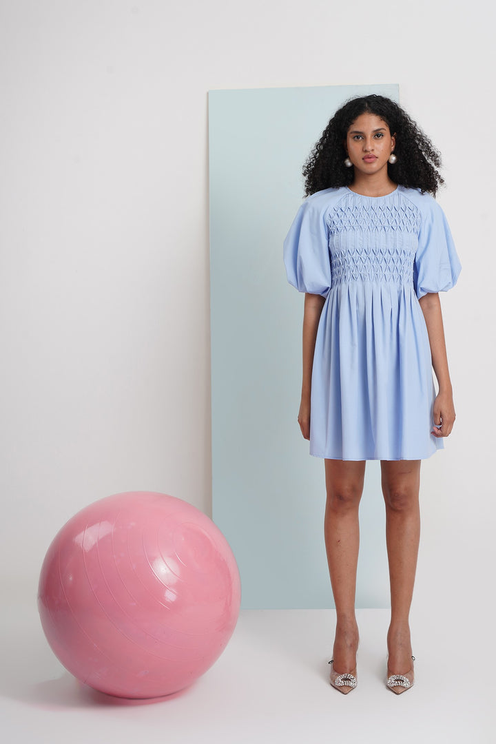 Feel Alive Dress- Blue