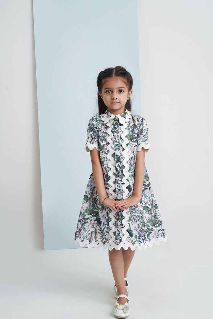 Boss It Up dress Kids - Jungle