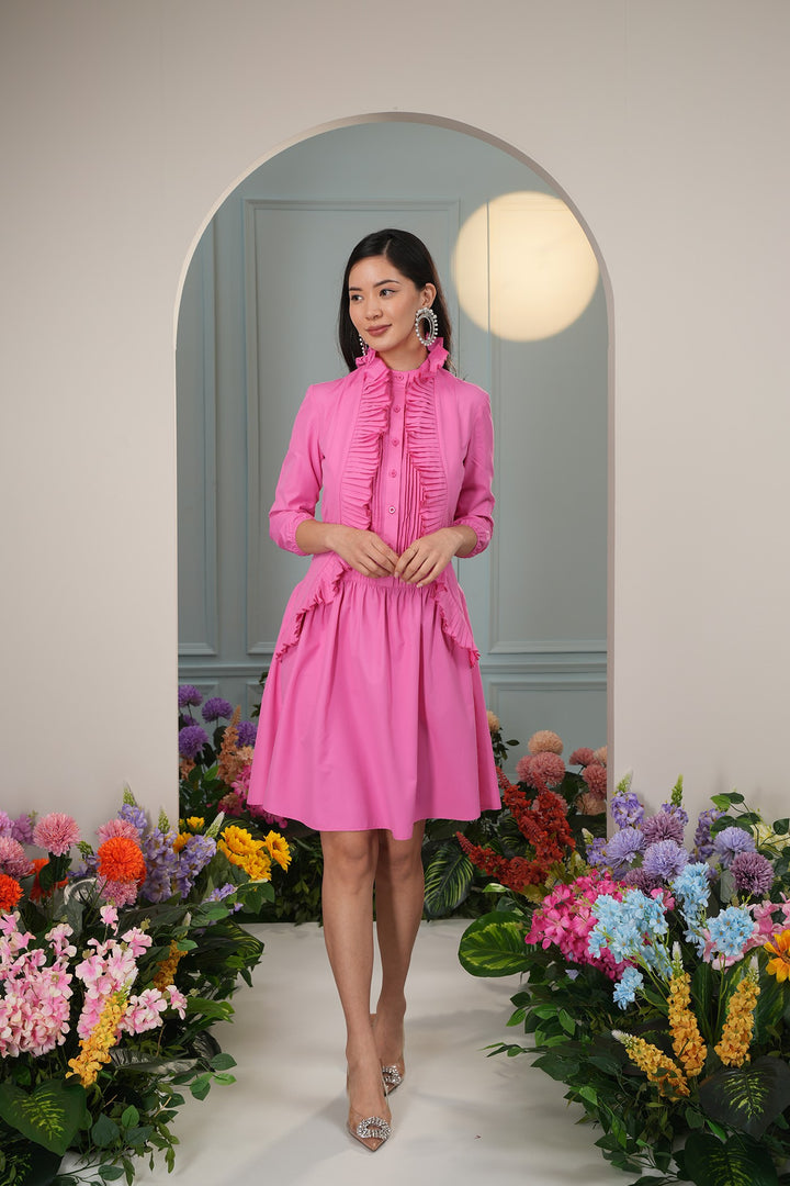 Moon Dress- Bubblegum