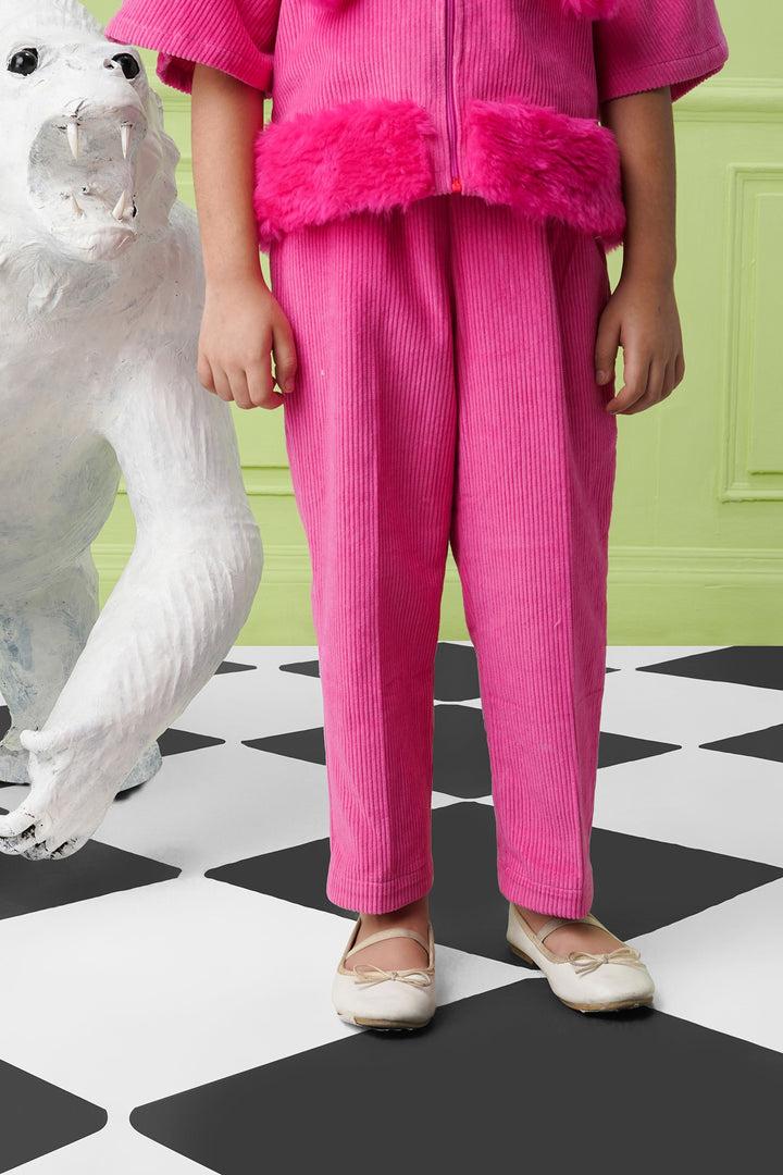 Barbie Pants-Kids-Pink