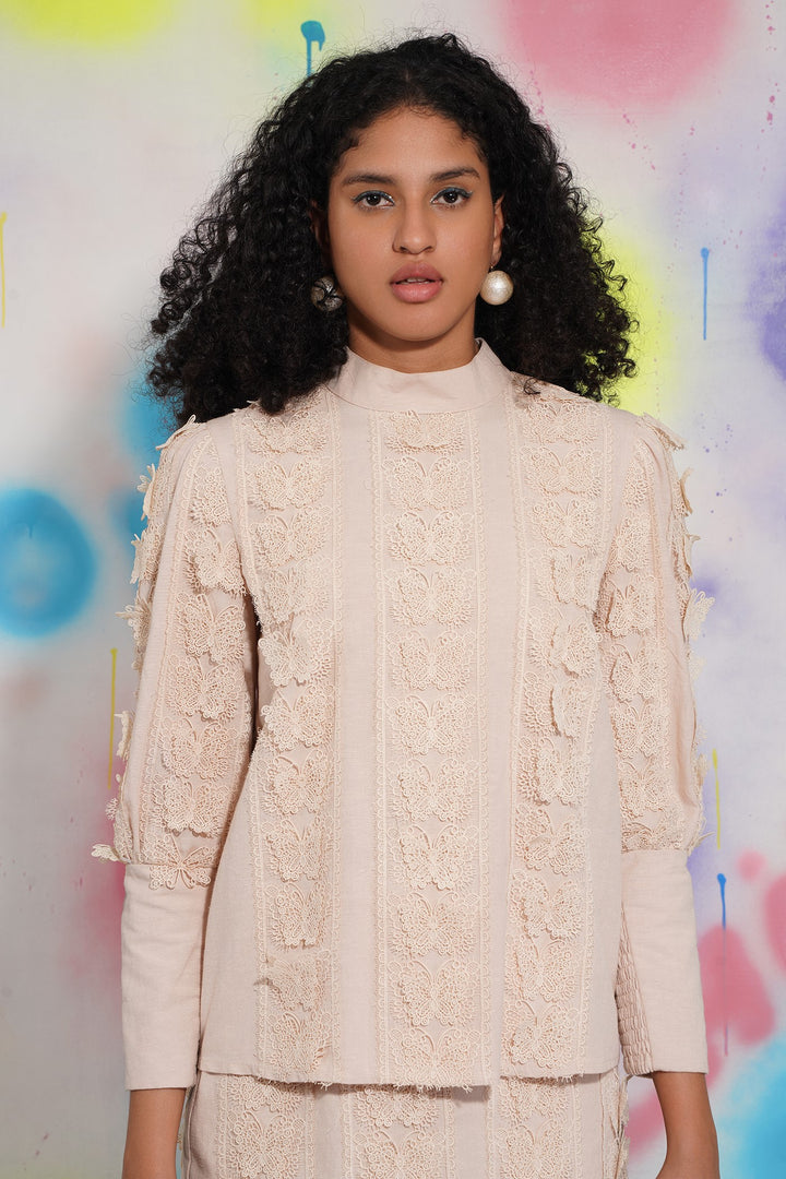 Fly High Top -Dusty Rose