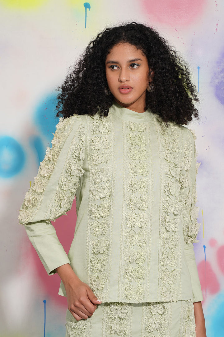 Fly High Top -Pistachio