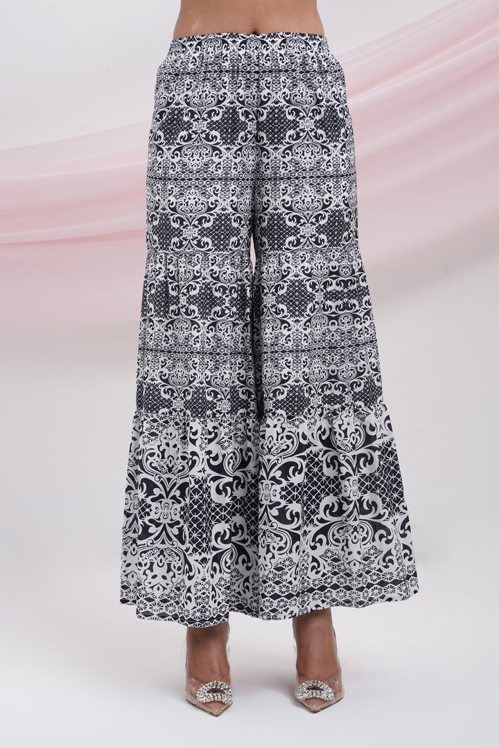 Moving On Pants-Black Lace