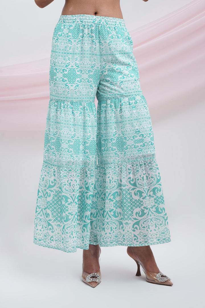 Moving On Pants-Aqua