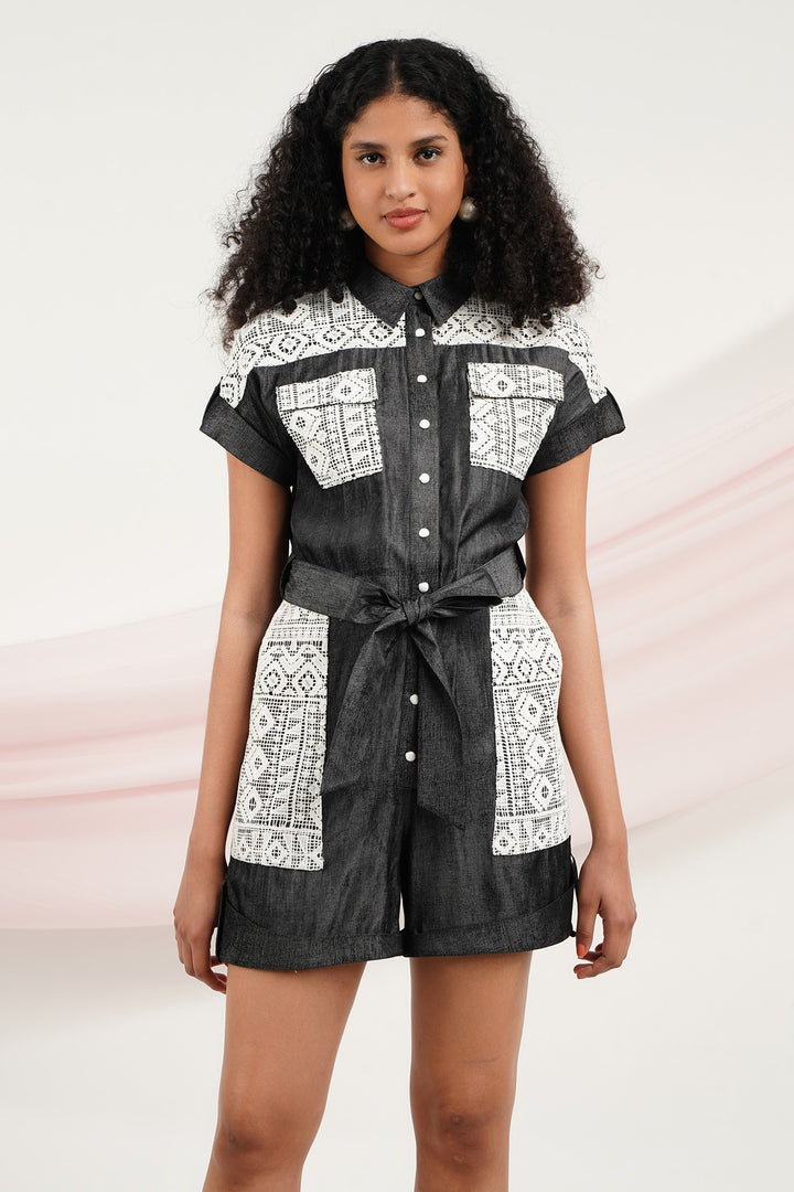 Perfect Playsuit - Black