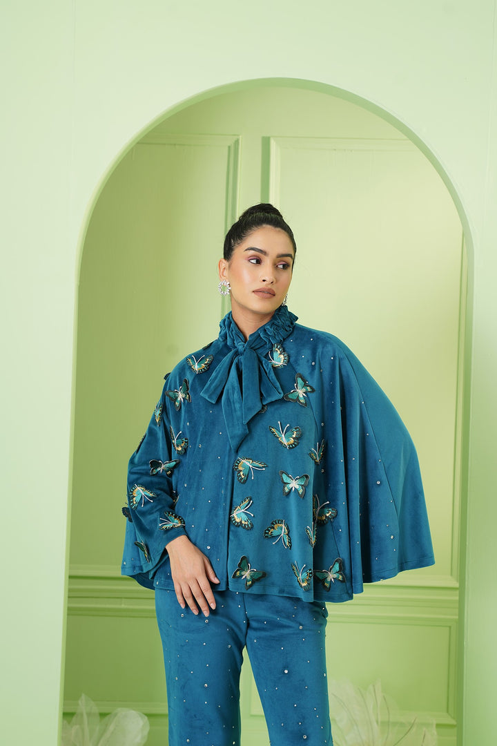 Ethi Cape - Teal