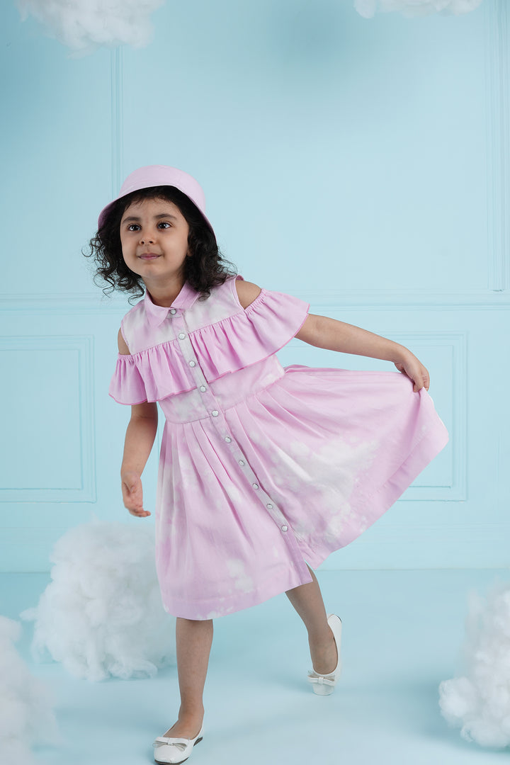 Cotton Candy Dress Pink- Kids