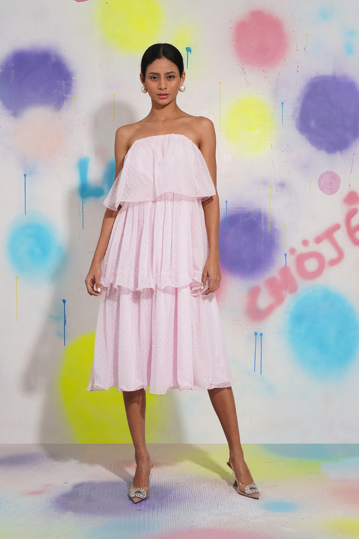 Let's Hang Out Dress- Pink