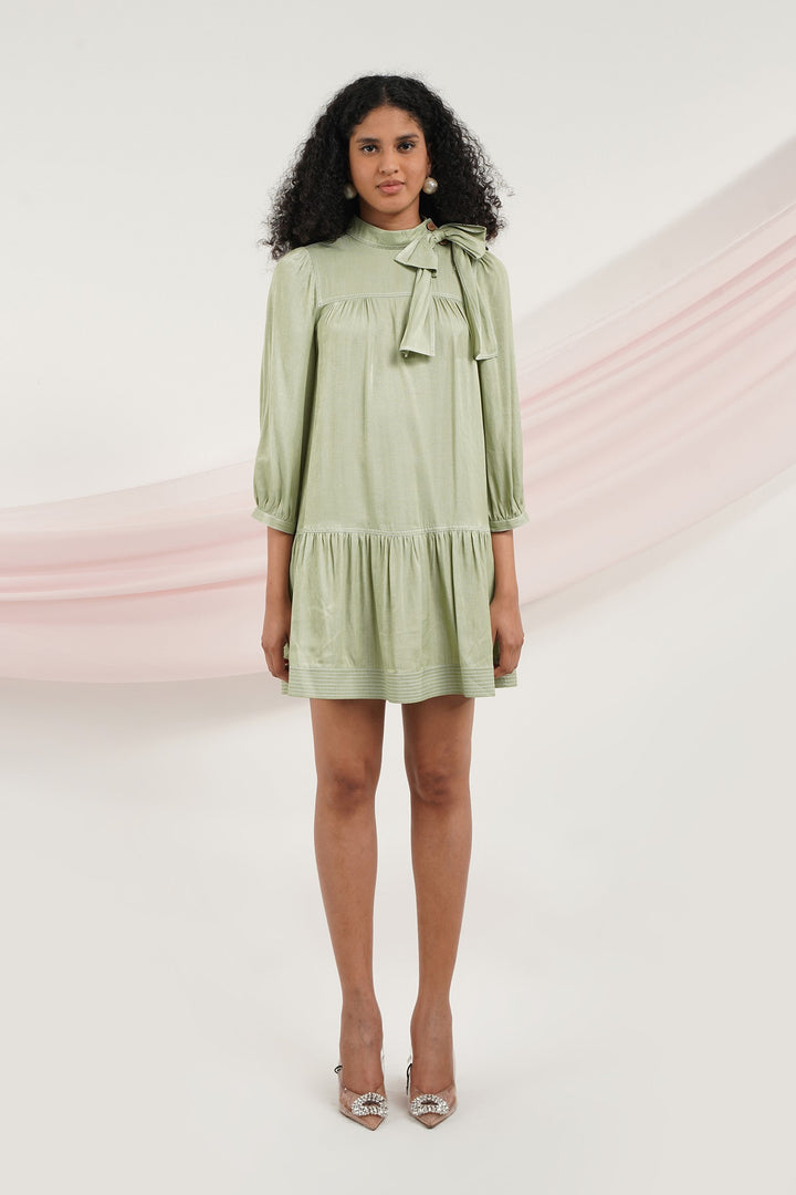 So In Love Dress - Pistachio