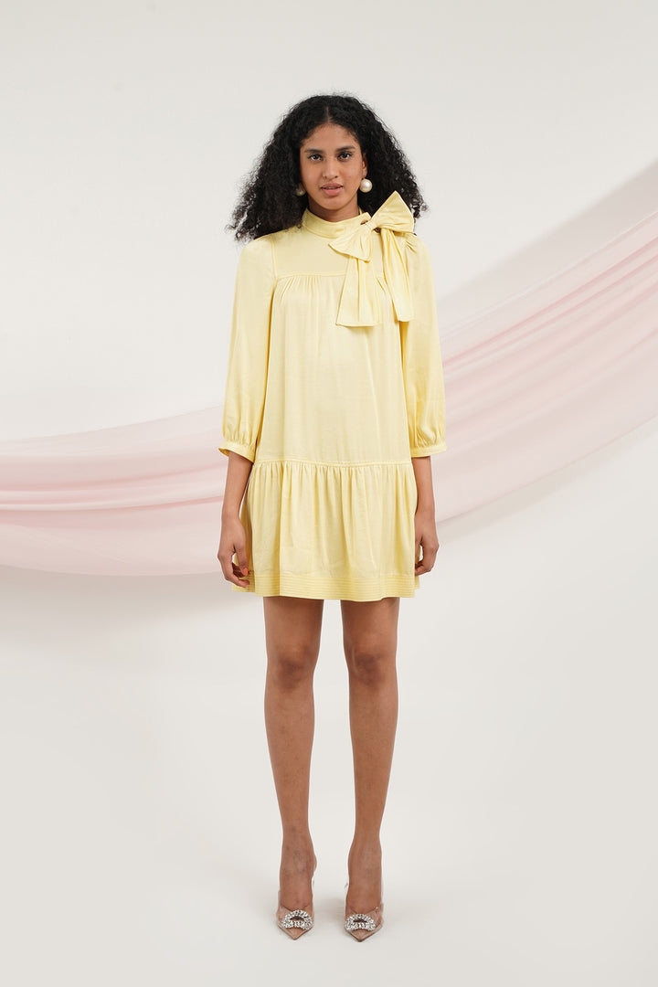 So In Love Dress - Yellow