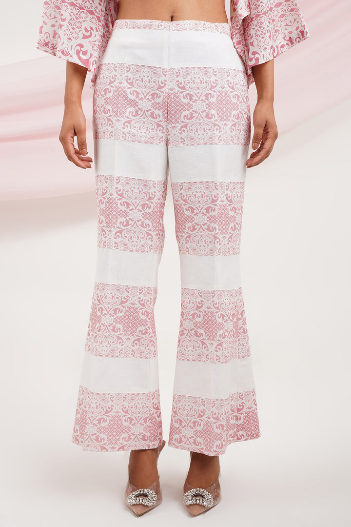 Sizzle Pants- Pink Lace