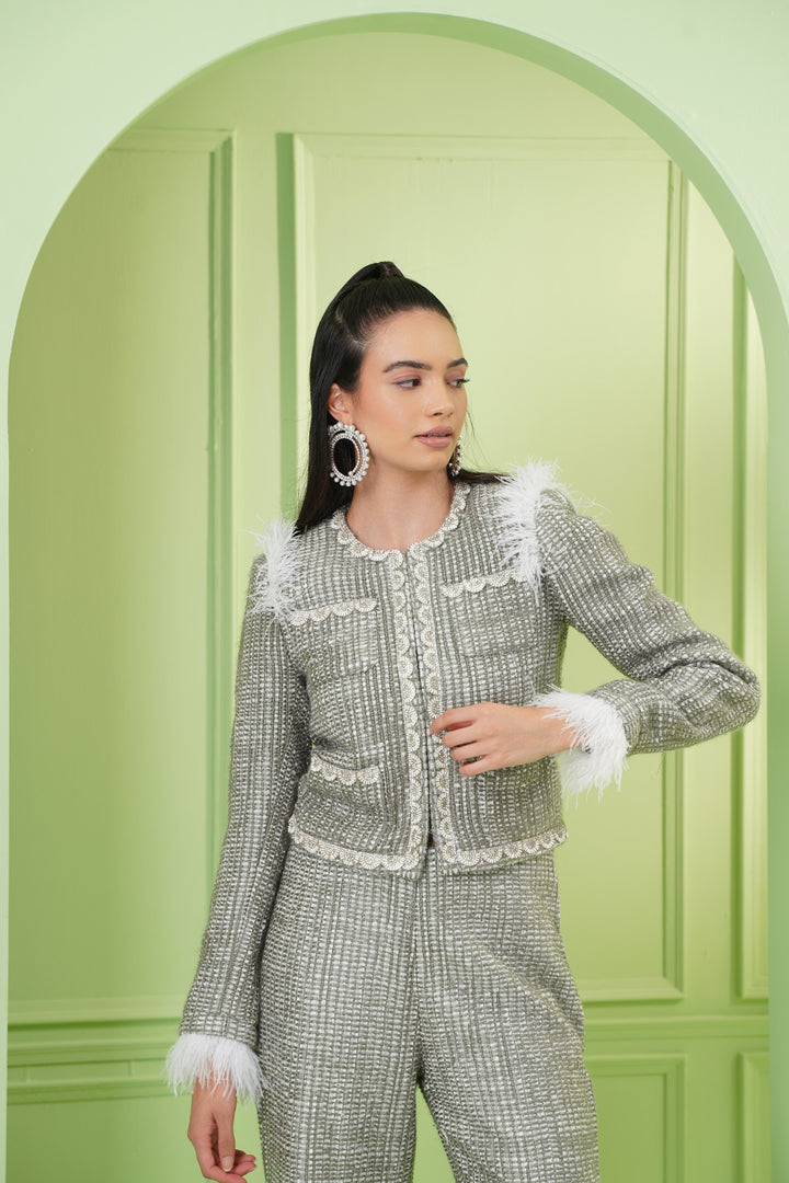 High Five Jacket - Silver