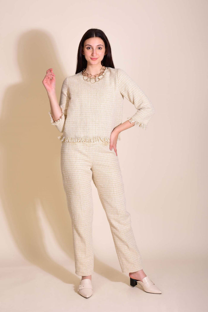 Saucilita Crop Top - Beige