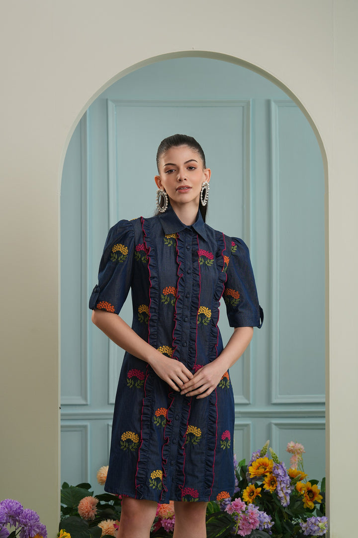 Love shack dress- denim