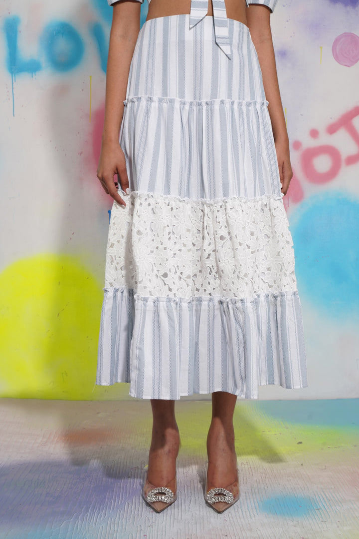 Zidagi Skirt - Lines