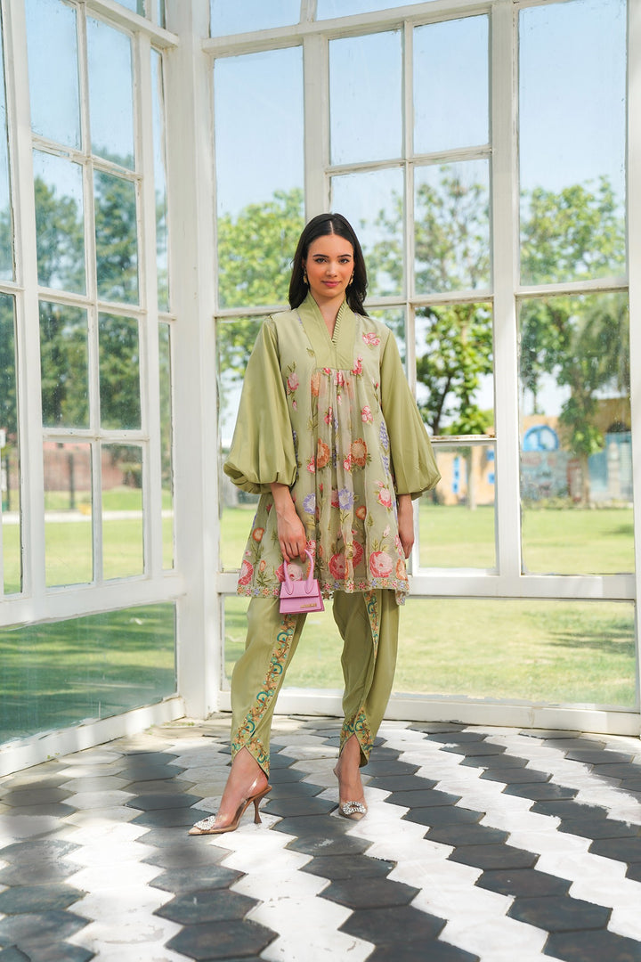 Angelic Co-ord- Lime