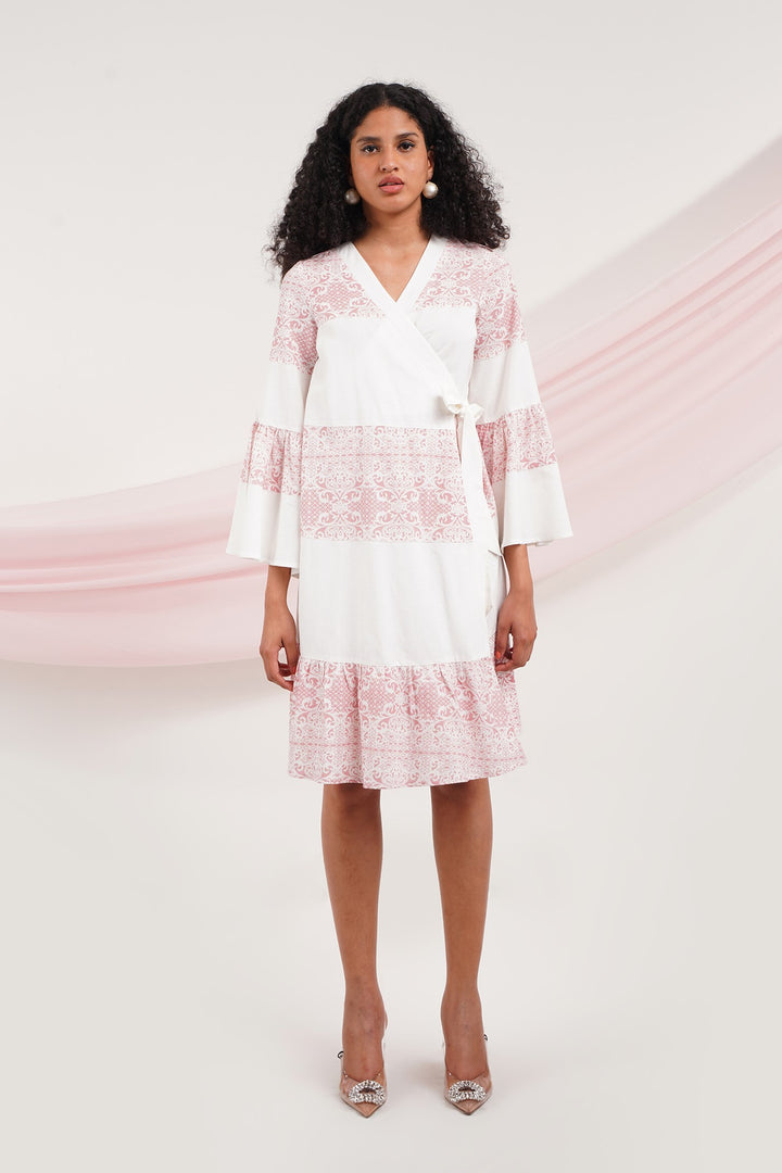 Zidy Dress - Pink Lace
