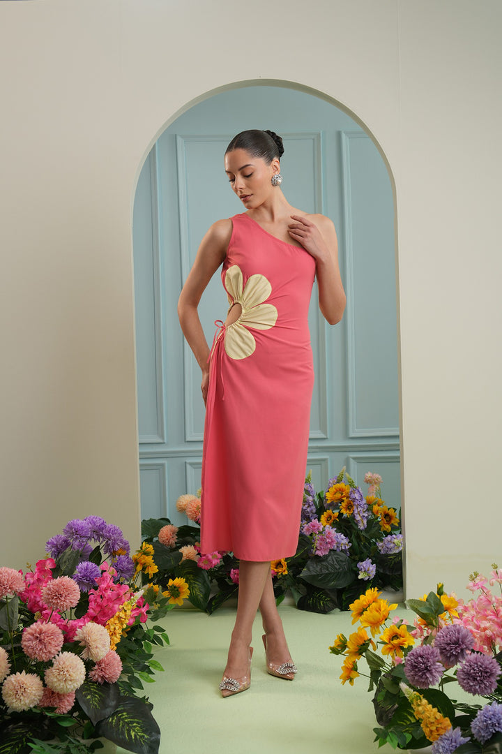 Popyland dress- coral