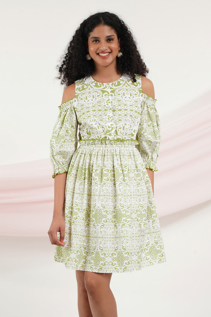 Forever Yours Dress - Lace Green