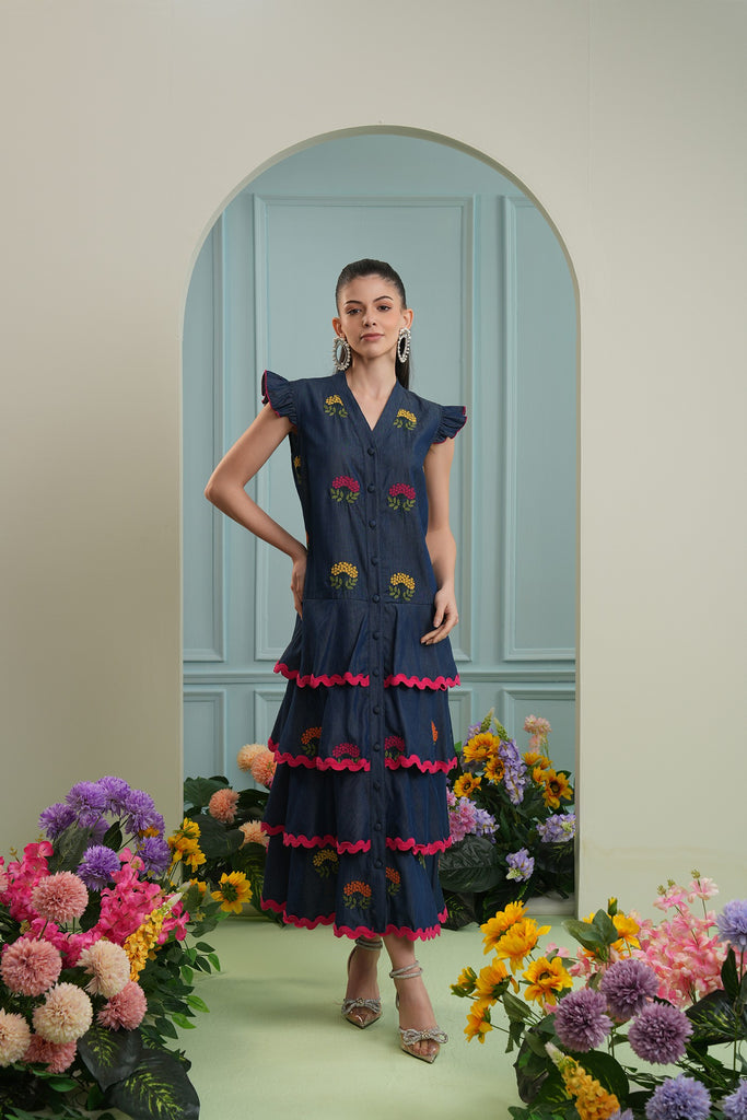 Playa dress- denim