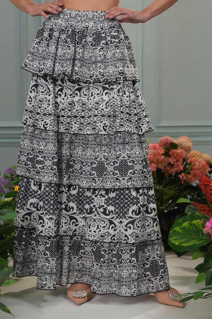 Sassy Skirt - Black Lace