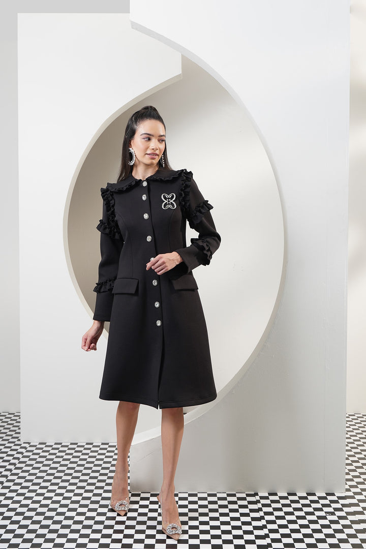 Sofiana Dress/Coat Black