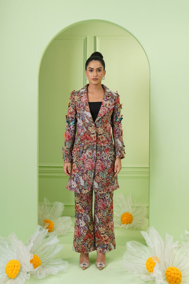 Mirangi Overcoat - Roses