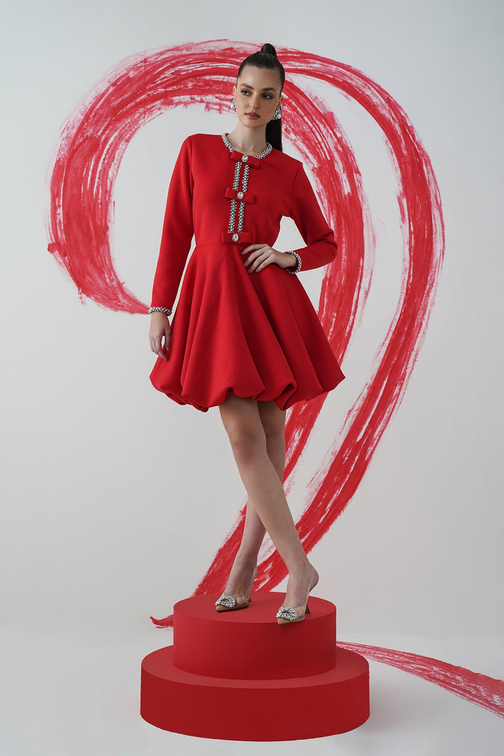 Patra dress- red