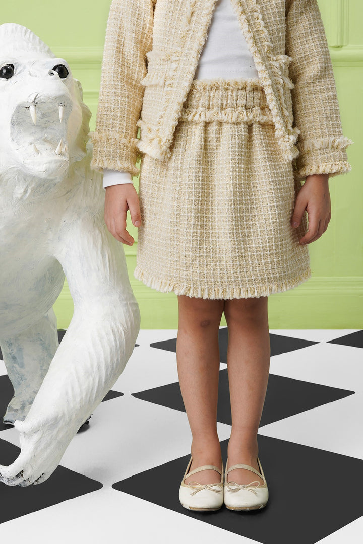 Riding Hood's Skirt- Kids- Beige