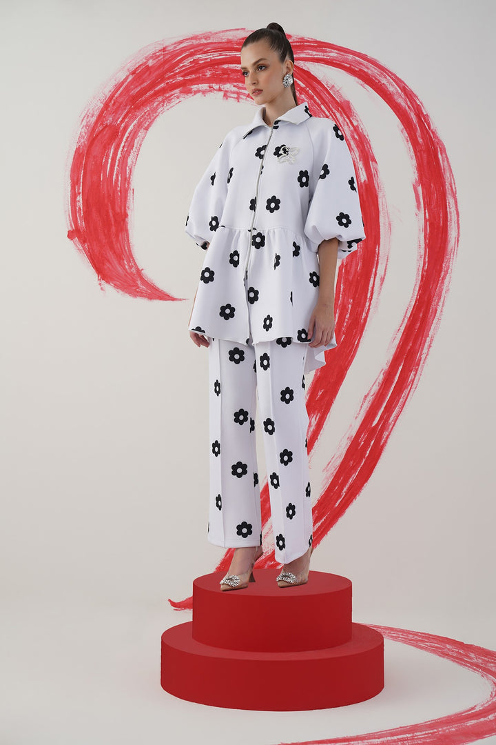 barcelona top- floral