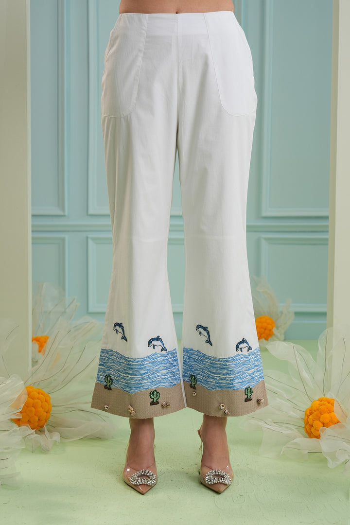 Beach promenade pants-beach