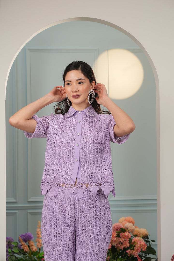 Beach Babe Top- Lavender