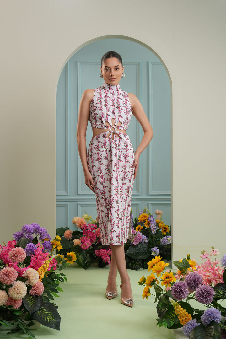 Cancun dress - Bougainvellia