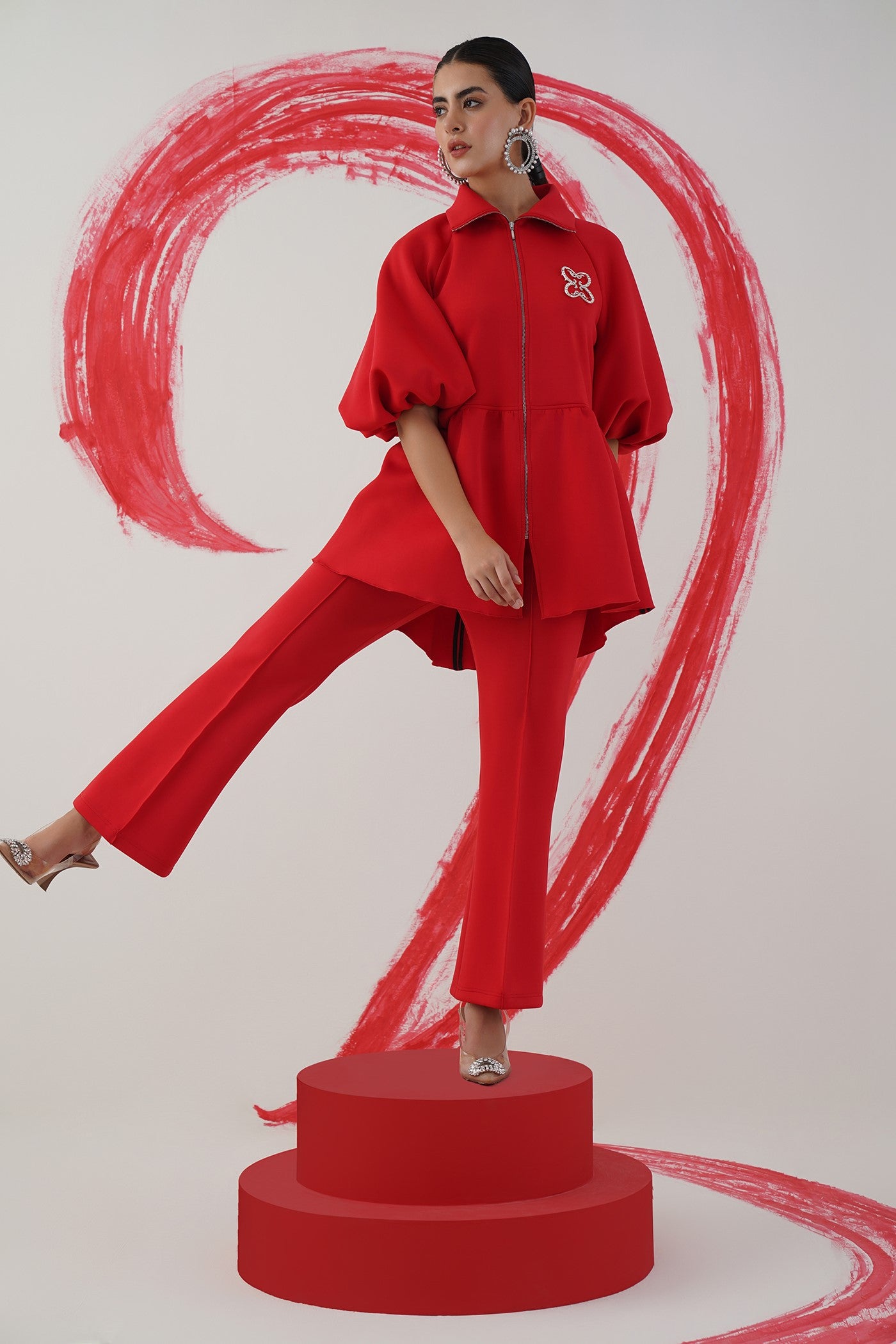 barcelona top- red – Love Choje