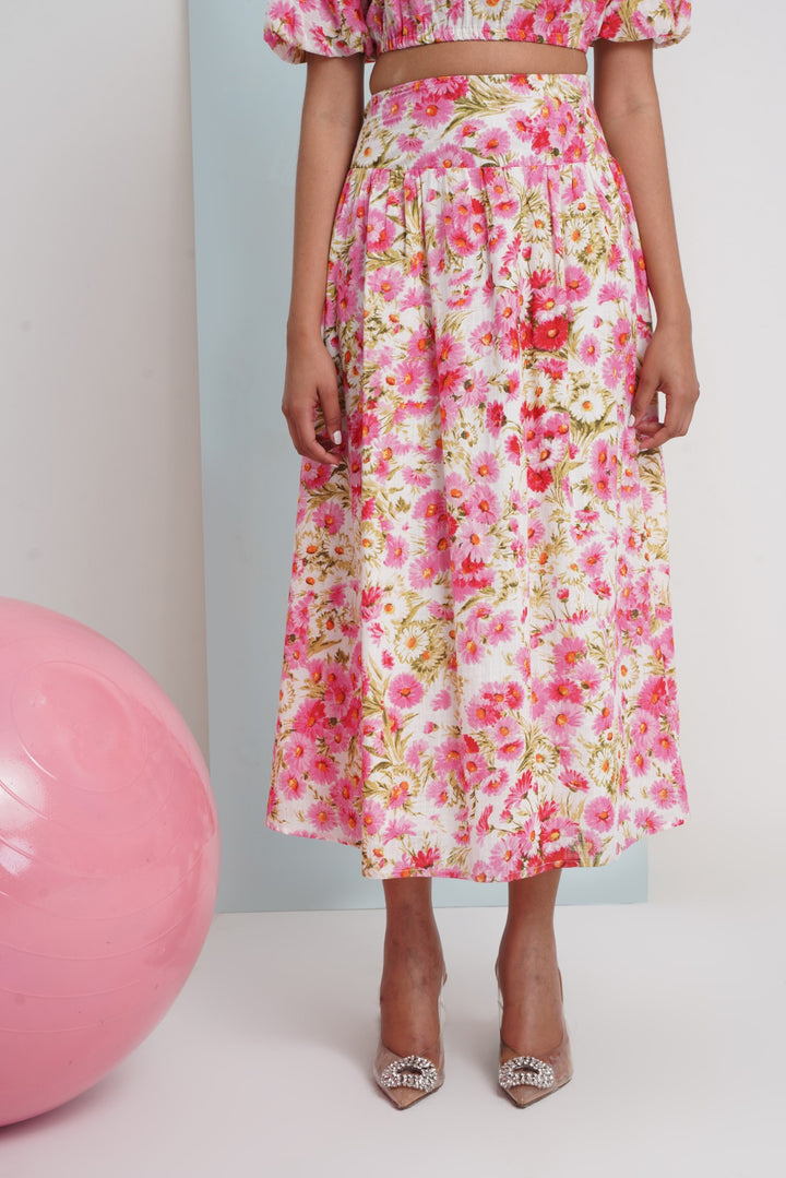 Hats Off Skirt- Sunflower