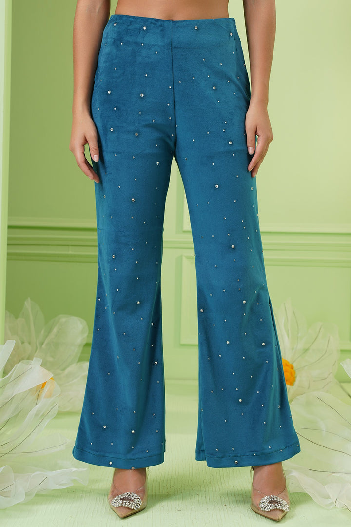 Scottish Pants - Teal Blue