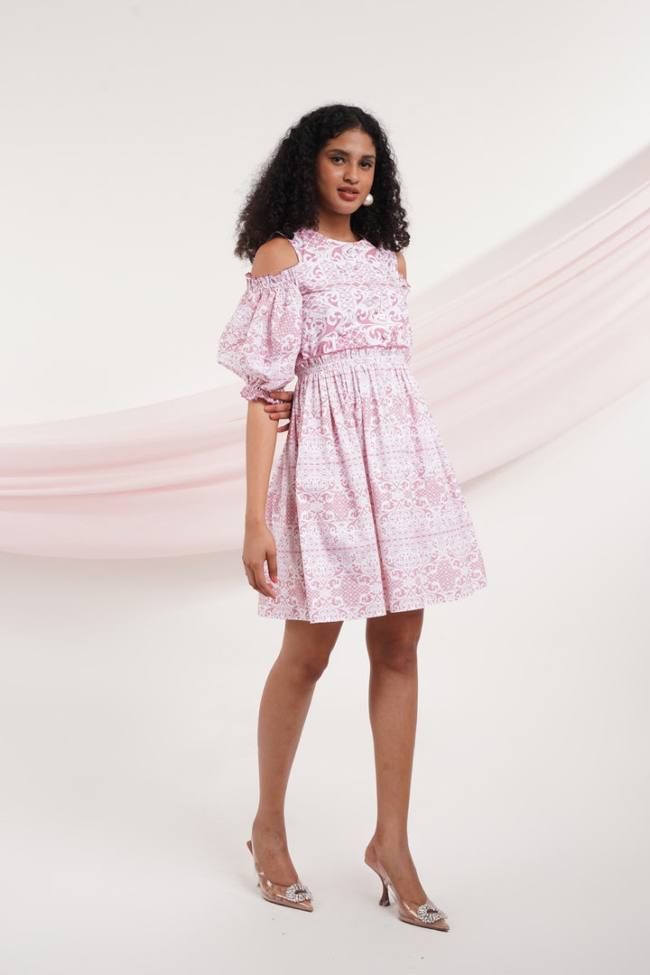 Forever Yours Dress - Lace Pink
