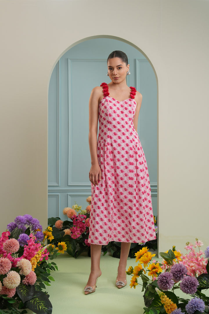 Loro dress- roses