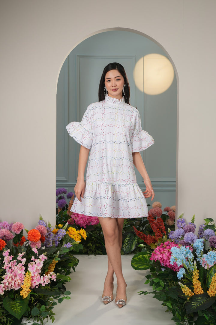 Eena Meena Dress - Abstract