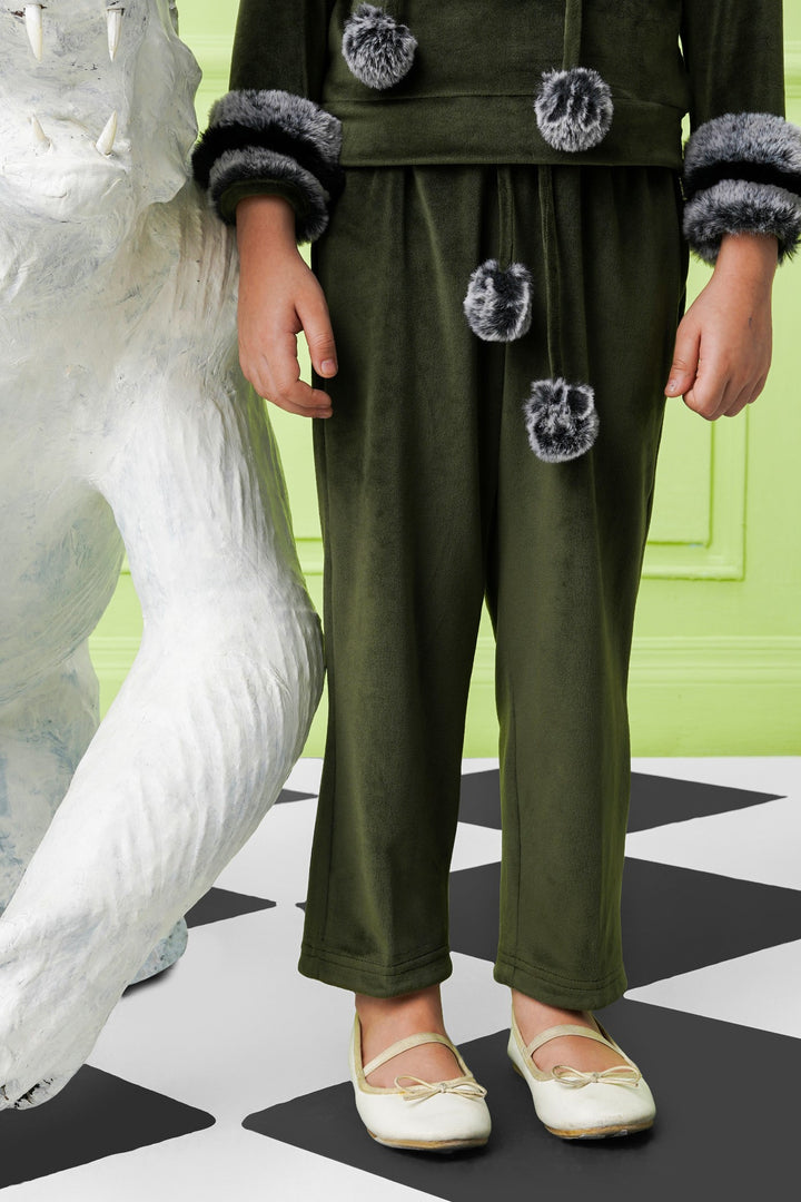 It Girl Pants -Olive-Kids