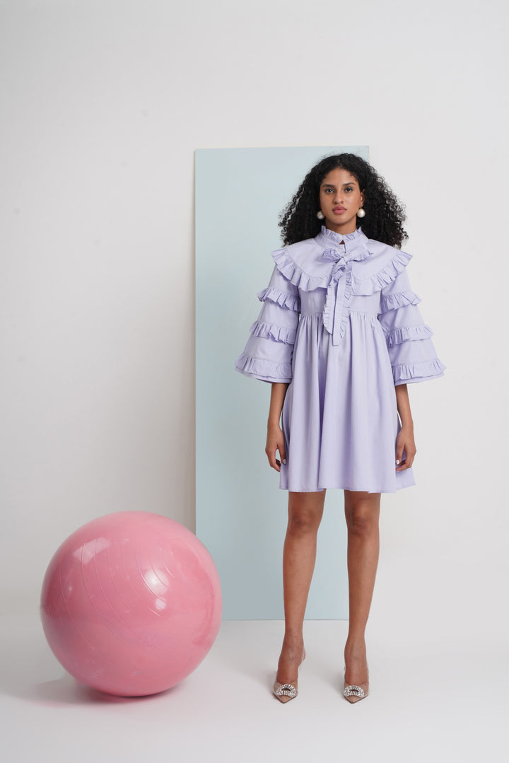 Baby Doll Dress- Lilac