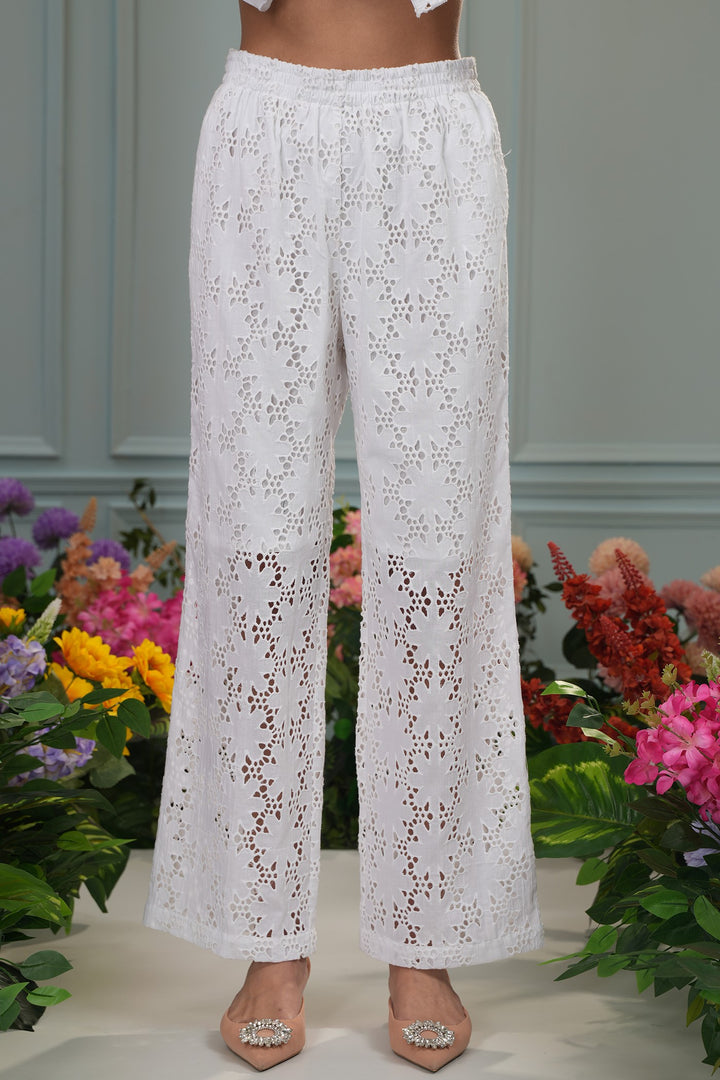 Zig Pants - Floral Cut Out