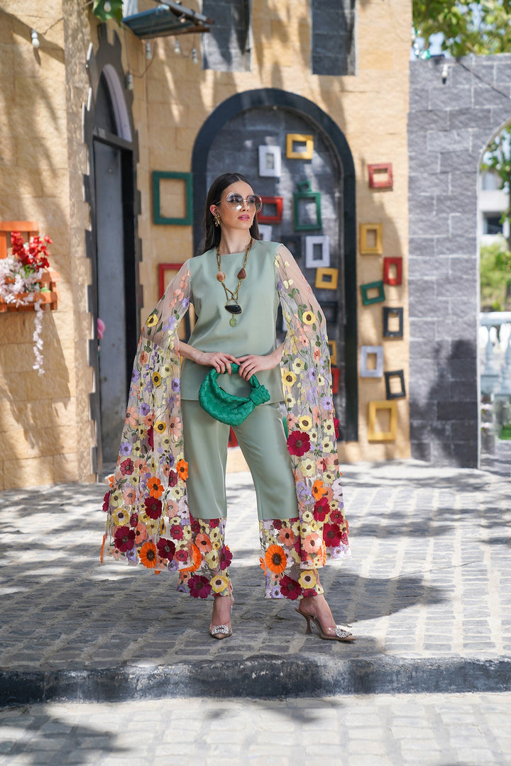 Empress Co-ord- Pistachio