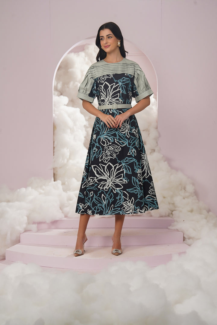 edgar dress - blue