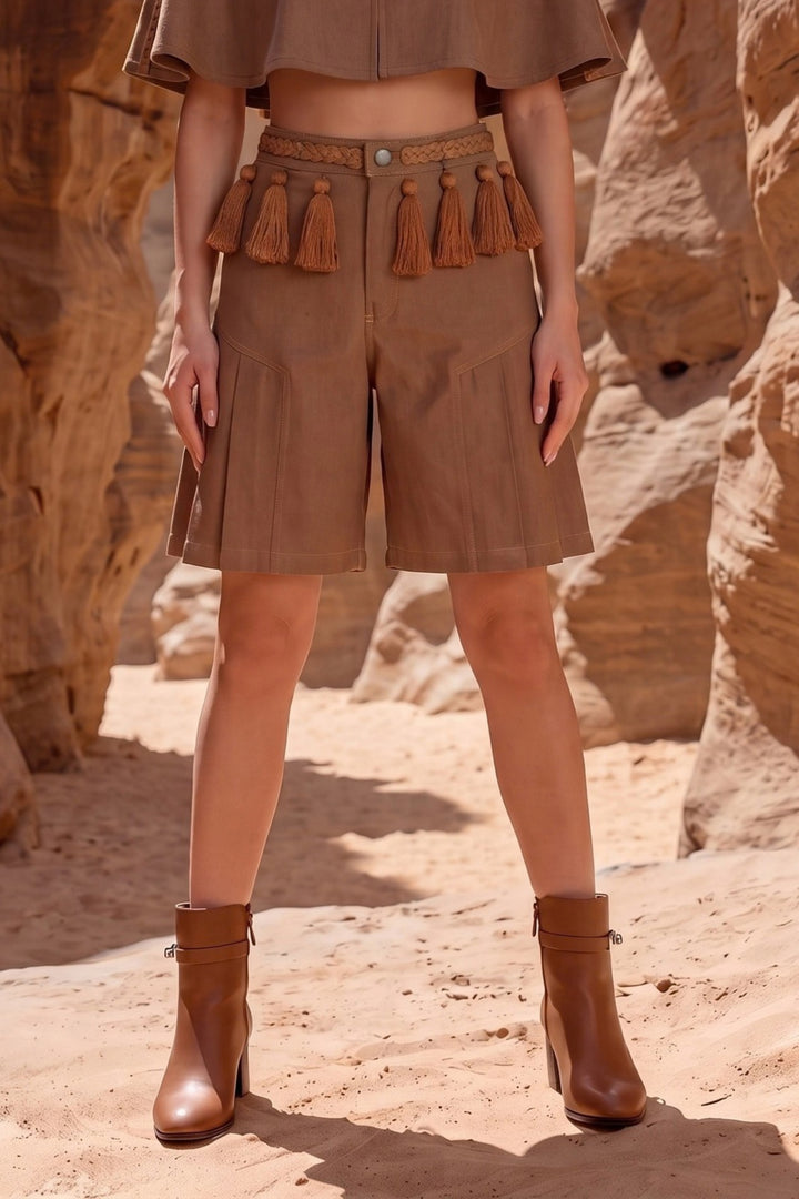 tassle shorts