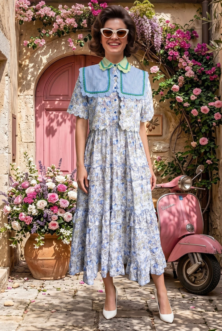 bumble dress - blue