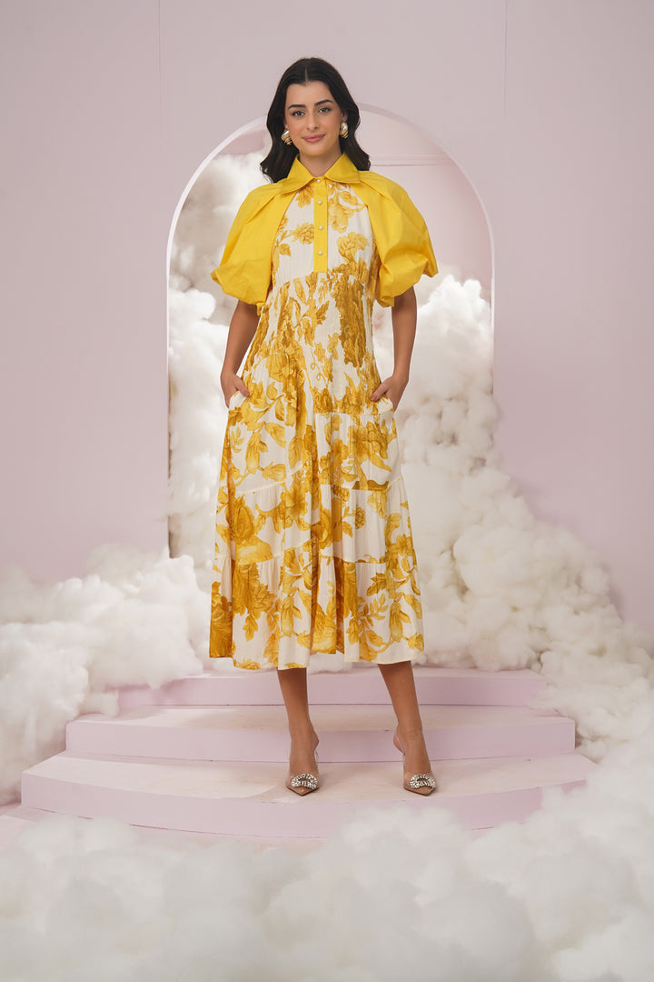 Muskan Sethi In alba dress - yellow
