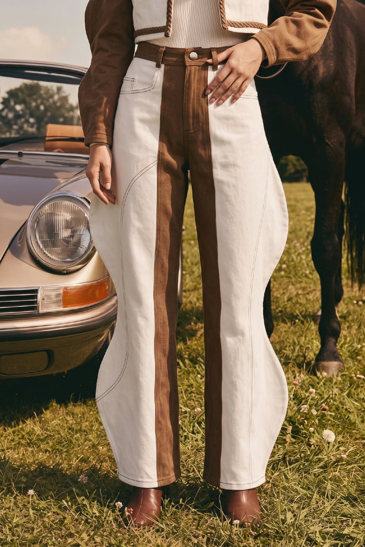 zee pants - brown