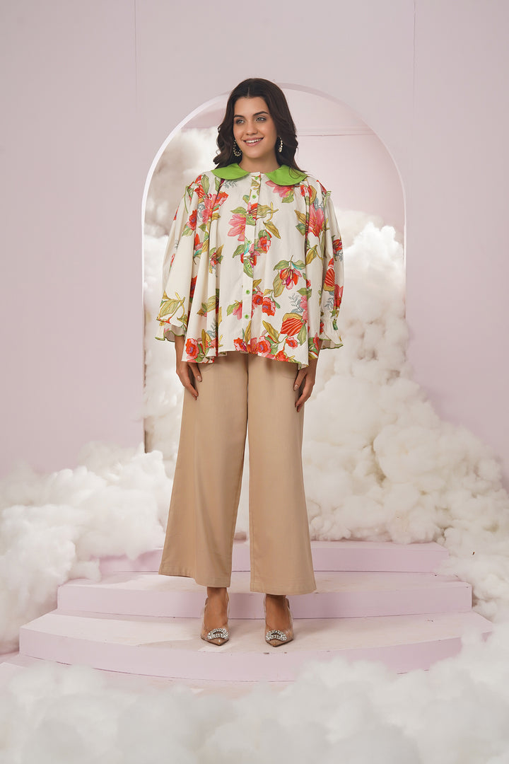 rara top- white